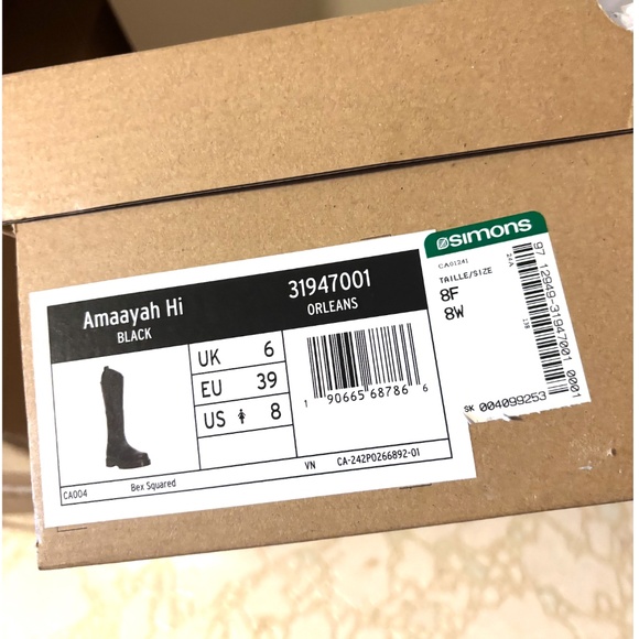 Dr Martens black Amaayah knee high leather riding boots NWT - Picture 6 of 7